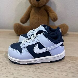 Nike Blue and White Sneakers for Everyday Comfort